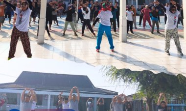 Senam Rutin Rutan Barutaja Tingkatkan Kebugaran dan Imunitas Tubuh Warga Binaan 
