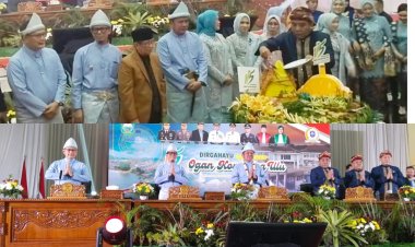 HUT Ogan Komering ulu ke -115 ,DPRD Rapat paripurna 