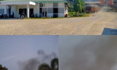 Asap Pekat Dari PKS PT Ensem Sawita di Aceh Timur Resahkan Warga, Bupati Jangan Terkesan Tutup Mata
