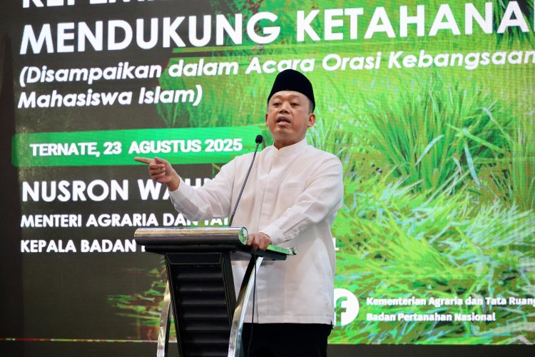 Sampaikan Orasi Kebangsaan di Rakor Regional KAHMI, Menteri Nusron: Penting untuk Mengambil Keputusan secara Adil