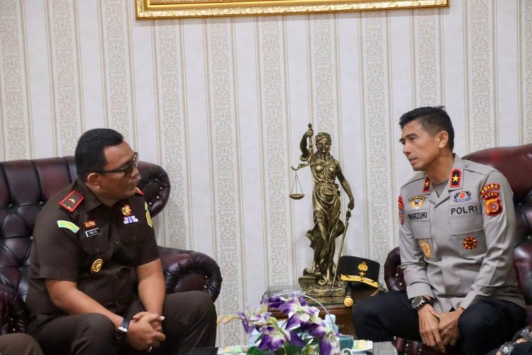 Kapolda Aceh Audiensi ke Kajati: Perkuat Sinergi Antar Penegak Hukum