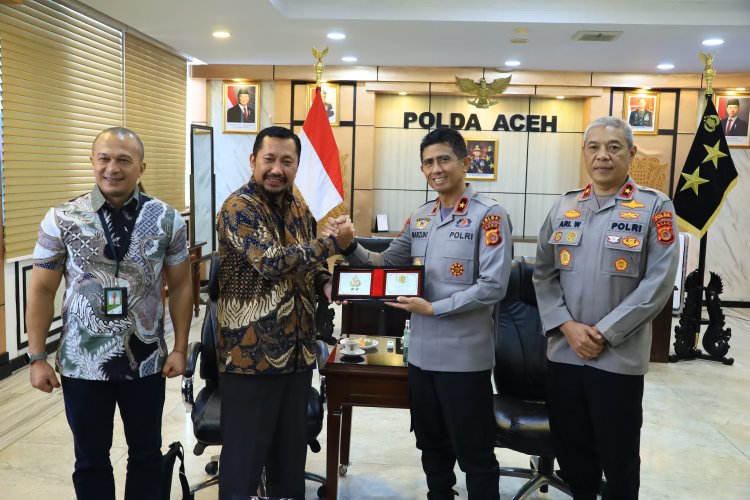 Kapolda Aceh Terima Audiensi Manajemen PT Pertamina Hulu Rokan