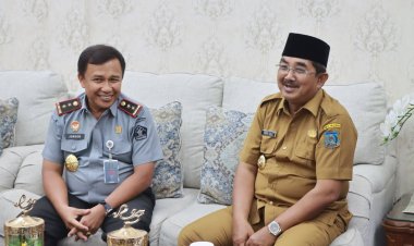 Bupati Tanjab Barat Terima Audiensi Kakanwil Kemenkum Jambi, Bahas Program Pembentukan Pos Bantuan Hukum di Desa dan Kelurahan