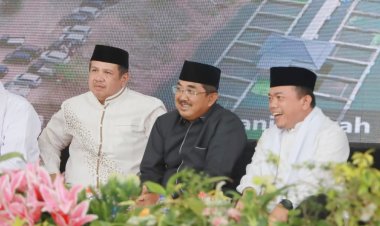 Bupati Anwar Sadat Hadiri Peringatan Maulid Nabi di Ponpes Kumpeh Daaru Attauhid