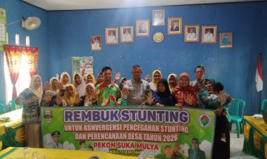 Pemerintah Pekon Suka Mulya Melaksanakan Rembug Stanting,  Kamis 25 September 2025.   