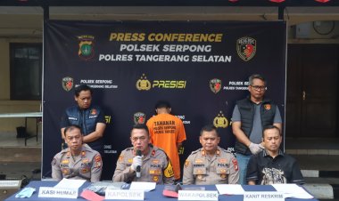 Respon Cepat, Unit Reskrim Polsek Serpong Tangkap Pelaku Penganiayaan Penjual Kerupuk