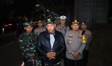 Cegah Kejahatan dan Balap Liar, Polres Metro Bekasi Kota Gelar Patroli Skala Besar Gabungan