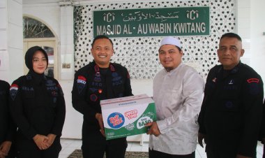 Menebar Kepedulian, Brimob Polda Metro Jaya Jalin Silaturahmi ke Kediaman Habib Ali Kwitang, Berbagi Melalui Majlis Ta’lim Al Habib Ali Alhabsyi