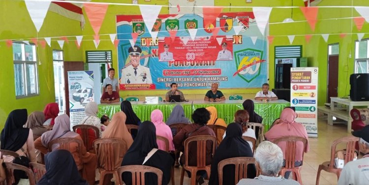 Lebih Dekat Dengan Peserta JKN, BPJS keliling Hadir di Desa Poncowati