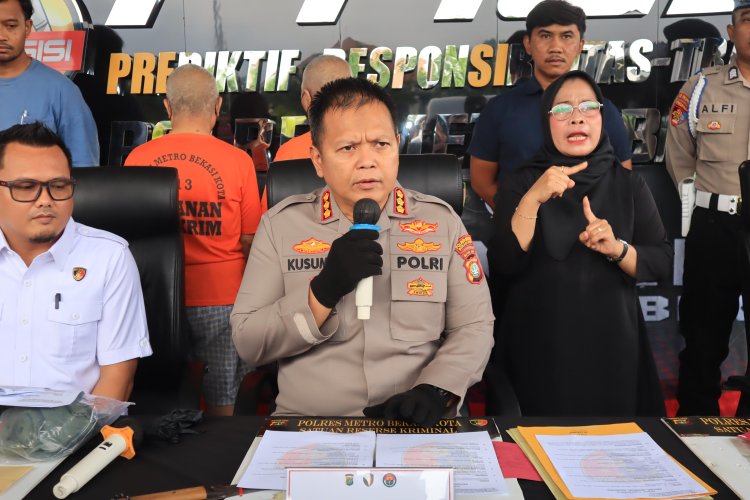 Kapolres Metro Bekasi Kota Beberkan Kasus Kekerasan Seksual, Pelaku Saudara Kembar, Korban Penyandang Disabilitas