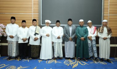 Bupati Anwar Sadat Hadiri Majelis Zikir dan Haul Akbar Syekh Abdul Qadir Al-Jailani