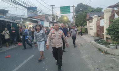 Polsek Tebet Bubarkan Tawuran Antarwarga, Pelaku Diduga Bawa Sajam