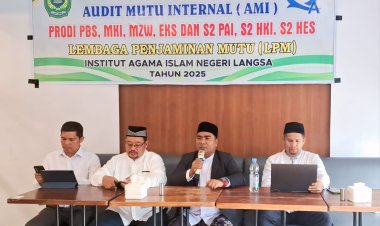 Warek I IAIN Langsa Tutup Acara Diseminasi LPM