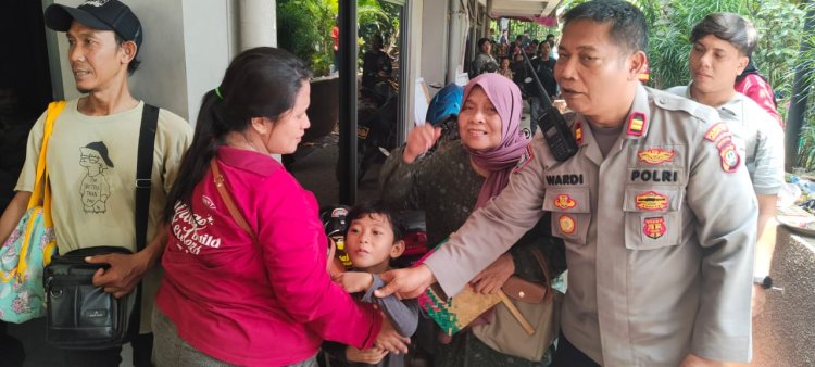 Polisi Temukan Anak-Anak yang Terpisah Saat HUT TNI di Monas