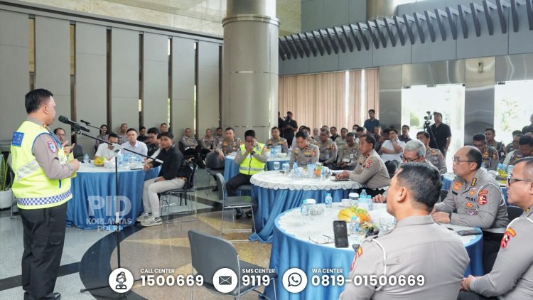 Kakorlantas Apresiasi Kinerja Jajaran Dorong Transformasi Digital ETLE dan Modernisasi Pelayanan Lalu Lintas