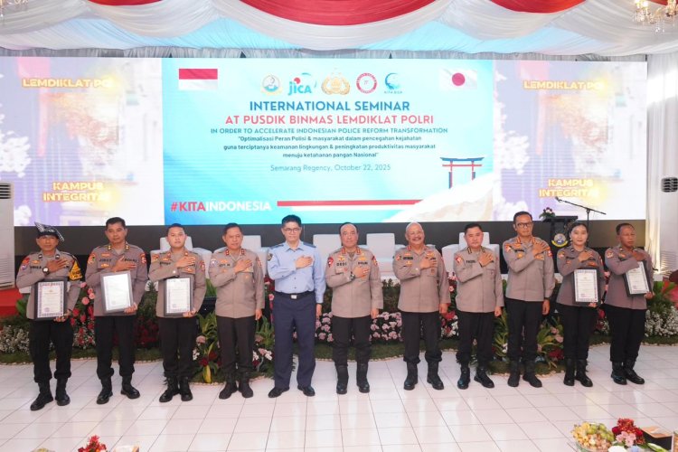 Wakapolri Bicara Pembenahan Profesionalisme-Akuntabilitas di Seminar Internasional