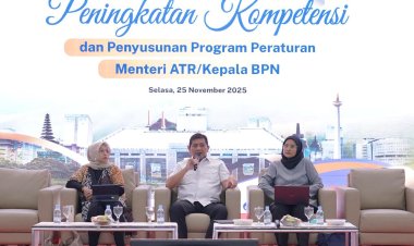 ‎ ‎Rancang Regulasi yang Berpihak pada Rakyat Kecil, Kementerian ATR/BPN Tingkatkan Kompetensi SDM dalam Penyusunan Peraturan