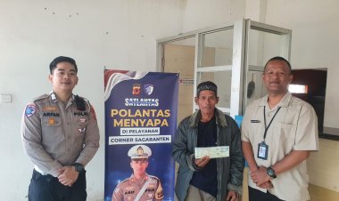 Samsat Cibadak Sukabumi Berikan Pelayanan Dan Inovasi Terbaik di Program Polantas Menyapa