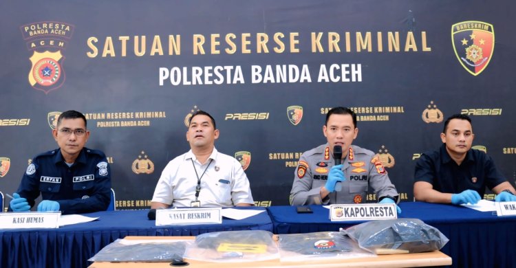 Ungkap Kasus Pembongkaran Rumah di Aceh Besar, Polisi Sita Perabotan Bernilai Rp 100 Juta