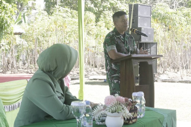 Dandim 0427/Way Kanan Laksanakan Kunjungan Kerja ke Koramil 427-03/Blambangan Umpu