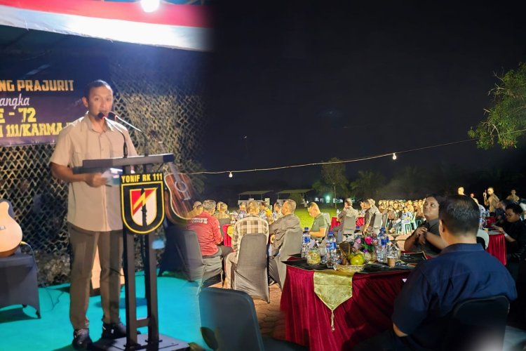 Semarak Malam Panggung Prajurit Warnai HUT ke-72 Yonif 111/Karma Bhakti di Aceh Tamiang
