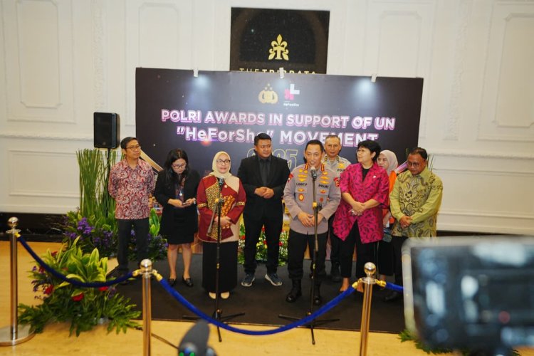 Kapolri Gaungkan Komitmen Kuat Kesetaraan Gender Polri di UN Women 'HeForShe' Movement