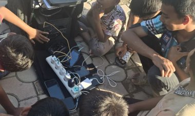 Bidang TIK Polda Aceh Hadirkan Wontech WiFi Polri di Masjid Jamik Kuta Blang Bireuen