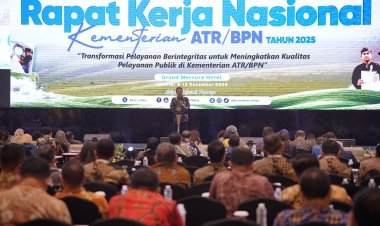 Resmi Ditutup, Sekjen ATR/BPN Ingin Rakernas 2025 Jadi Momentum Tata Ulang Fondasi Pelayanan yang Lebih Baik