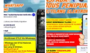 Surat Tilang ETLE Palsu Marak Di Medsos, Polses Garut Angkat Bicara