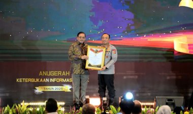 Reformasi Birokrasi Polri Berbuah Penghargaan KIP 2025, Jadi Teladan Nasional