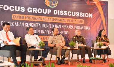 ‎Kanwil BPN DKI Jakarta Perkuat Sinergi dan Kolaborasi Cegah Sengketa Pertanahan