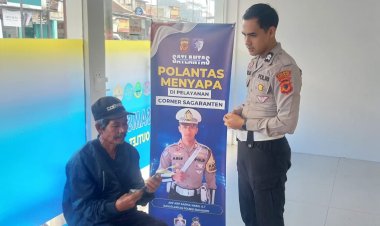 ‎Polantas Menyapa : Langkah Kunci Polres Sukabumi dalam Membangun Kepercayaan Publik Melalui Samsat Cibadak