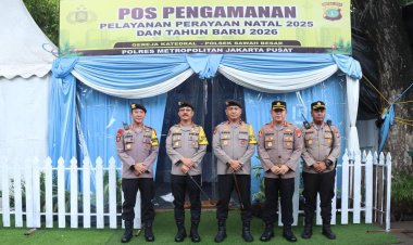 Pengecekan Pospam dan Gereja Katedral, Polri Pastikan Pengamanan Natal 2025 Berjalan Optimal