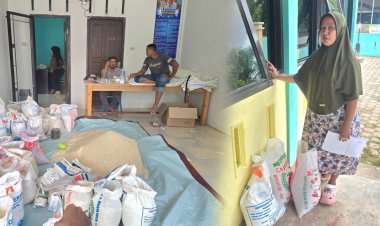 Bantuan Beras Tahap II Tiba di Gampong Kapa, Warga Apresiasi Kepedulian Wali Kota Langsa