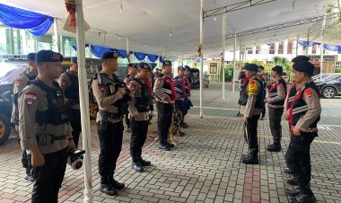 Sterilisasi Gereja Katedral, Jakarta Pusat, Brimob PMJ Pastikan Keamanan Ibadah Natal