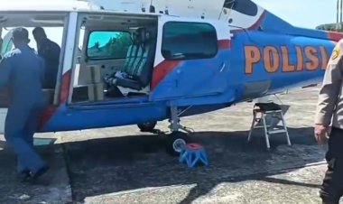 Polri Kirim Logistik Lewat Udara ke Palambayan, Dukung Penanggulangan Banjir Sumatera Barat