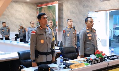 Kapolda Aceh Ikuti Rilis Akhir Tahun 2025  Polri Secara Virtual