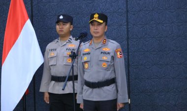 Pimpin Upacara Laporan Kenaikan Pangkat, Kadivhumas Ingatkan Peran Strategis Humas