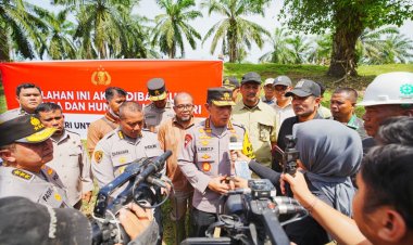 Kapolri Tinjau Kesiapan Lokasi Huntap Polri seluas 6,5 Ha di Aceh Tamiang