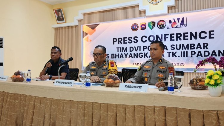 DVI Polda Sumbar Percepat Identifikasi Korban Bencana: 161 Jenazah Terverifikasi, 25 Masih Menunggu Kecocokan DNA