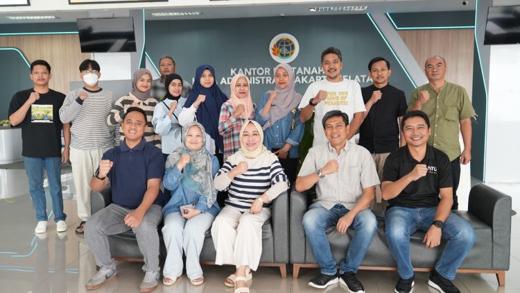 ‎Kakanwil BPN DKI Tinjau Program PELATARAN dan Proses Penyelesaian Layanan di BPN Jaksel