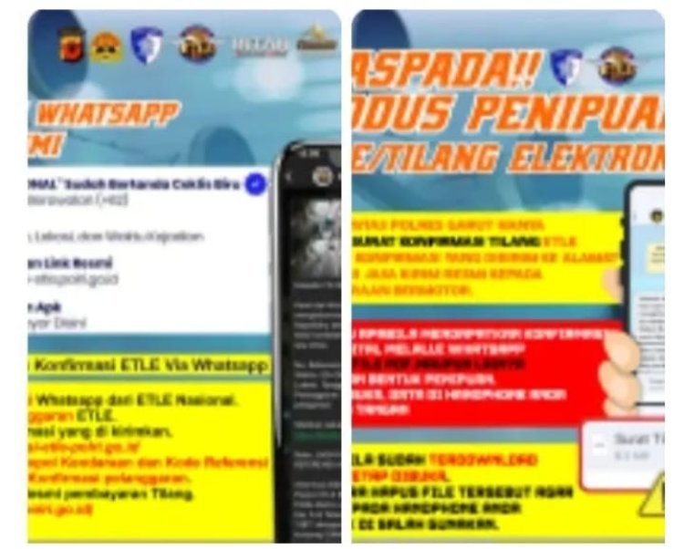Surat Tilang ETLE Palsu Marak Di Medsos, Polses Garut Angkat Bicara