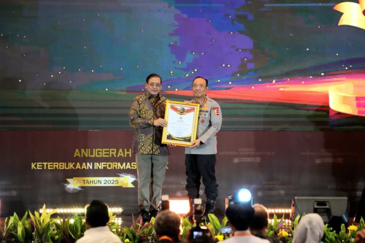 Penghargaan KIP 2025 Tegaskan Komitmen Polri terhadap Transparansi dan Akuntabilitas Publik