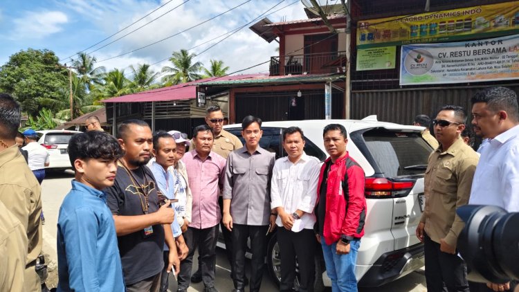 Saat Wapres RI Kunker, Gubernur Sumut Janji akan Cek Langsung ke Lapangan Terkait Aksi Aliansi Masyarakat Penutupan PT Gruti dan PT Teluk Nauli di Kepulauan Batu