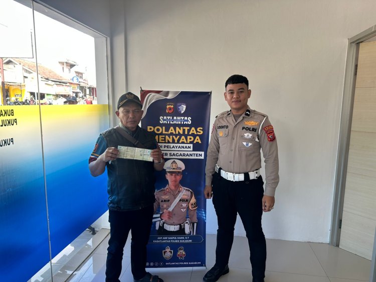 ‎Samsat Cibadak Sukabumi Berinovasi dengan Program "Polantas Menyapa", Respons Masyarakat Membuktikan Keberhasilan