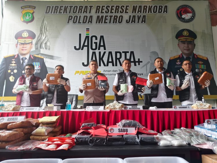 Polda Metro Jaya Ungkap 1.517 Kasus Narkoba Selama Oktober–Desember 2025, 2.054 Tersangka Diamankan