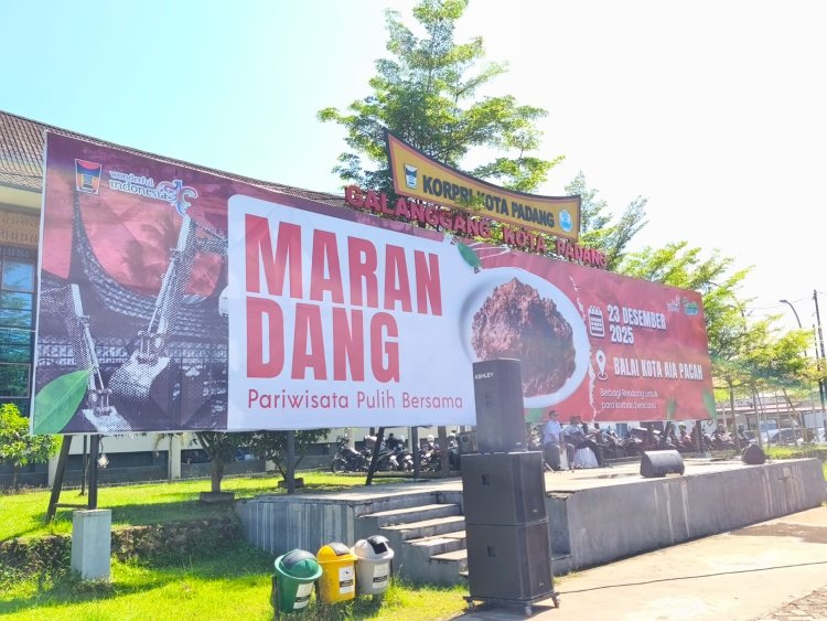 Polri Dukung Pemulihan Pascabanjir di Padang Melalui Kegiatan “Marandang, Pariwisata Pulih Bersama