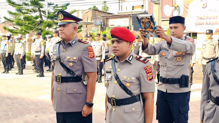 Satreskrim Polres Langsa Resmi Dipimpin IPTU Fachmi Suciandy, AKP Muhammad Hasbi Geser ke Kabag Ops