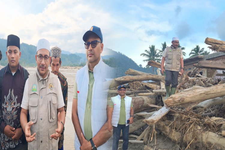 Haji Uma Datangi Serba Jadi dan Simpang Jernih, Dorong Pemerintah Percepat Hunian Sementara
