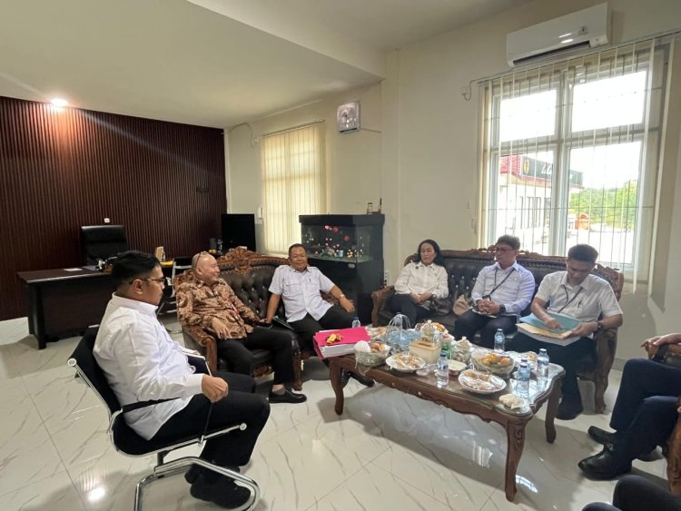 Akselerasi Pelabuhan Palembang Baru, KSOP dan Pertanahan Banyuasin Bahas Legalitas HPL Tanjung Carat